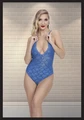 Mavi Kadın Dantel Detaylı Fantezi Babydoll, Poliamid - Resim 4