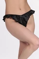 Kadın Fantezi Seksi Külot, Siyah, %100 Polyester - Resim 3