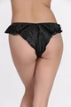 Kadın Fantezi Seksi Külot, Siyah, %100 Polyester - Resim 4