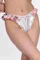 Kadın Fantezi Seksi Külot - Beyaz, %100 Polyester - Resim 2