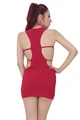 Bel Dekolteli Süper Mini Elbise - Resim 3