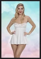 Dantel Detaylı Seksi Mini Elbise - Resim 2