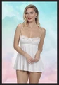 Dantel Detaylı Seksi Mini Elbise - Resim 4